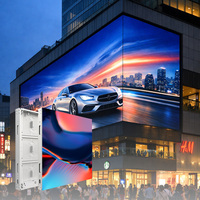 Pantalla LED 3D para Exteriores a Todo Color HD 4K, Pantalla Gigante sin Gafas, Paneles de Video Impermeables IP65 de P4.4, P5.7, P6.6mm, Frecuencia de Actualización de 7680Hz