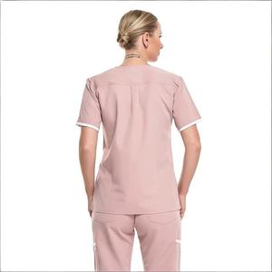 Set da jogging da <span class=keywords><strong>donna</strong></span> di Design per lo scrub medico uniformi a maniche corte uniformi mediche da <span class=keywords><strong>camice</strong></span> da ospedale - Product Image 5