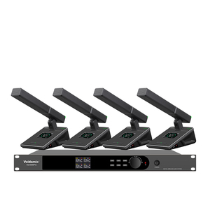 Sistema de Micrófono para Conferencias 8400plus con 1 Receptor y 4 Micrófonos Inalámbricos de Solapa, de Cuello de Ganso y de Tipo Pistola - Product Image 5