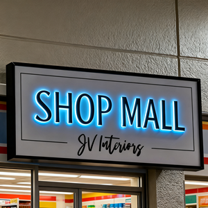 Chất lượng cao LED thư ký với thép không gỉ chiếu sáng dấu hiệu cho quảng cáo ngoài trời biển hiệu - Product Image 1