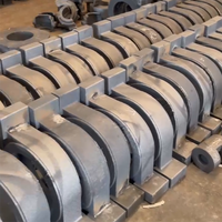 Services de fonderie sur mesure directement de l'usine : Pièces et composants en fonte, acier, laiton, bronze, aluminium avec tolérance de 0,1 mm, fabrication OEM/ODM