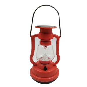 Linterna <span class=keywords><strong>LED</strong></span> <span class=keywords><strong>Solar</strong></span> Colgante Clásica para Exteriores en Negro, Rojo y Verde Oscuro para Uso en Emergencias, Camping y Decoración - Product Image 1