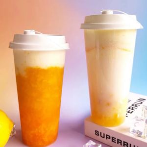 Vaso Desechable de Plástico PP de Alta Calidad de 12oz/16oz para Llevar, para Smoothies, Té, Café, Comida o Cerveza - Product Image 1