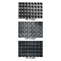 Moules de cuisson professionnels antiadhésifs 40x60, plateaux de boulangerie 18x26, moules à muffins industriels, plaques à biscuits commerciales, moules à gâteaux
