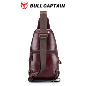 Sac à bandoulière vintage BULLCAPTAIN, nouveau sac à main pour homme, sac à main d'affaires, sac fourre-tout, sac de poitrine noir - Product Image 6