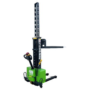 Empilhadeira Elétrica Portátil Hidráulica de 1,1 Toneladas Modelo de Alta Elevação para Operações Logísticas Industriais ao Ar Livre - Product Image 3