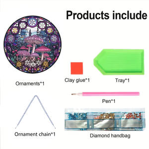 5D diamant <span class=keywords><strong>peinture</strong></span> bricolage cristal pendentif <span class=keywords><strong>acrylique</strong></span> fleur lettre motif imprimé boîte emballage personnel Animal Art artisanat - Product Image 5