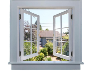 Ventanas y Puertas Abatibles de Aleación de Aluminio, Resistentes a Huracanes y al Viento, con Certificación Energy Star, para Dormitorios y Villas - Product Image 1
