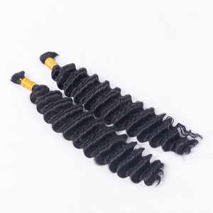 <span class=keywords><strong>Capelli</strong></span> Umani SDD Water Deep Wave 30g in Confezione per Intrecciare, <span class=keywords><strong>Extension</strong></span> di <span class=keywords><strong>Capelli</strong></span> Umani Ondulati e <span class=keywords><strong>Mossi</strong></span> per Acconciature - Product Image 6