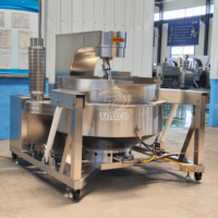 Olla Mezcladora Industrial Automática de Gas/Eléctrica para Salsa de Chile, Tipo Chaqueta, la Más Vendida