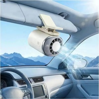 Ventilador Portátil USB para Coche Y32 Summer 199, Mini Ventilador de Mano con Velocidades Ajustables, Giratorio 360° °   Ventiladores de Mano Giratorios con Pantalla