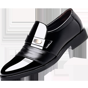 Chaussures de Ville pour Homme <span class=keywords><strong>Dolce</strong></span>, Cuir Formel Personnalisable en Noir, Tailles 38-48, Semelle Légère en Caoutchouc Artificiel, Chaussures de Créateur - Product Image 3