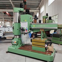 Perceuse radiale à bras métallique Z3050 50 mm 4 kW 220 V/380 V avec boîte de vitesses multifonctionnelle, moteur à roulement et régulation de vitesse progressive - Promotion