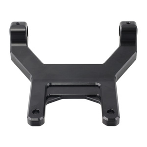 Aluminum Alloy Instrument Panel <b>Bracket</b> For Yamaha Tenere 700 Xtz700 Dual Sport Motorcycle Front Mounting <b>Black</b> - Product Image 2
