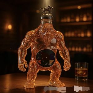 도매/소매 고릴라 유리 주류 디켄터 위스키 병 공장 직접 제조 업체 맞춤형 디자인 허용 와인 병 - Product Image 3