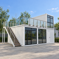 Maison conteneur préfabriquée en kit, bureau modulaire, hôpital, clinique médicale mobile, bâtiment de soins d'urgence VICDOWEX