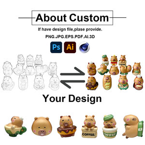 Capibara in Schiuma PU a Lenta Risalita, Colorato con Stampa a Colori, Giocattolo Antistress <span class=keywords><strong>per</strong></span> Bambini e <span class=keywords><strong>Adulti</strong></span> - Product Image 1