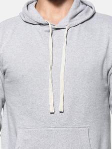 OEM Custom Logo Men's <b>Black</b> Pullover Cotton Hoodie Fashion <b>Long</b> <b>Sleeve</b> Blank Hoodies Regular Fit 100% Cotton Plain Dyed - Product Image 5