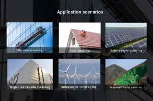 Drones Profesionales de Alta Presión para Limpieza de Ventanas, Fachadas de Edificios, Paneles Solares, Techos y Vidrios - Product Image 4