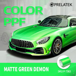 <span class=keywords><strong>Film</strong></span> de protection de peinture TPU vert mat résistant aux UV PreLatek, avec un style cool et dominant. - Product Image 2