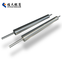 Rouleau en acier inoxydable de précision SS Rolls Rouleau de convoyeur en acier inoxydable Grand rouleau de guidage en tissu d'arbre en acier inoxydable