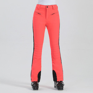 26 Nouveaux Pantalons de <span class=keywords><strong>Ski</strong></span> Hiver Femme Grande Taille Double Board Extérieur Chaud <span class=keywords><strong>Slim</strong></span> Coupe-Vent Imperméable Extensible 100% Chauffant avec Fermeture Éclair - Product Image 4