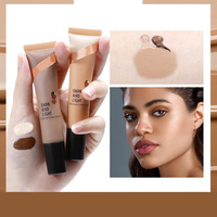 Nouveau Fond de Teint Liquide Crème Minérale Matifiante Couvrance Totale Waterproof Contrôle du Sébum Hydratant pour Tous Types de Peau Marque Privée 2025