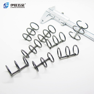YIWANG Stationery Mini 3 Holes Black Nickel Binding <strong>Ring</strong> Calendar <strong>Clip</strong> - Product Image 4