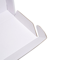 Boîtes d'expédition postales en carton ondulé recyclable, personnalisables avec logo, à faible MOQ, pour petites entreprises