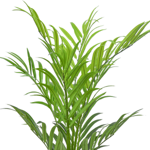 OH ARTS Palmiers artificiels vert foncé et vert clair en pot, semi-arbres pour décoration de mariage - Product Image 4