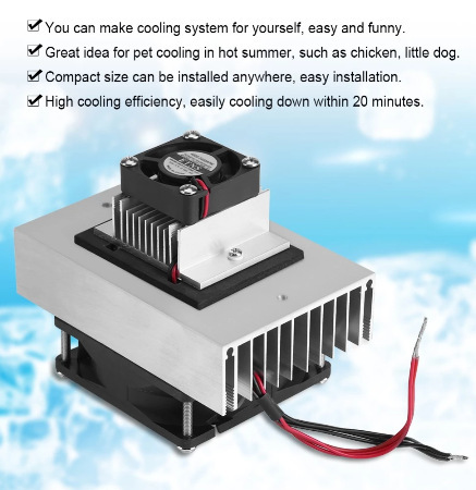 air conditioner peltier cooling module