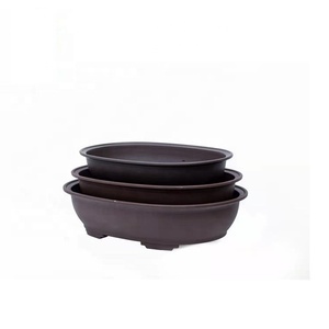 Chine <span class=keywords><strong>pas</strong></span> <span class=keywords><strong>cher</strong></span> grande taille forme ovale bonsaï pots pots d'arbre pots de fleurs - Product Image 1