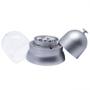 Copa <span class=keywords><strong>de</strong></span> Dados Eléctrica Automática <span class=keywords><strong>de</strong></span> Plata ABS al por Mayor con Cubierta Transparente <span class=keywords><strong>de</strong></span> PC, Genial <span class=keywords><strong>Juego</strong></span> <span class=keywords><strong>de</strong></span> Dados Automático Anti-Trampa para Juegos <span class=keywords><strong>de</strong></span> <span class=keywords><strong>Beber</strong></span> - Product Image 4