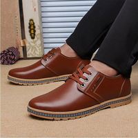 Gummisohle Schwarz Braun Herren Anzugschuhe Echtes Rindsleder Oxford Business Casual Schuhe für Männer