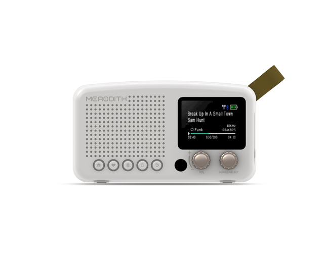 IR01 Internet Radio Connect with WIFI BT Speaker Smart Online Broadcast Radio with Large LCD Screen FM Radio Podcast Player