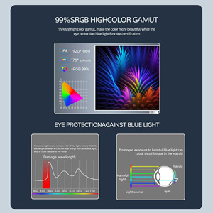 Smart TV Pro Gaming de 27 pulgadas, 60Hz, frecuencia de actualización, retroiluminación LED, iluminación RGB, altavoces duales, gabinete blanco HD para juegos, películas de oficina - Product Image 5