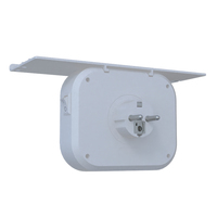 Lampu Malam LED Cerdas, Pelindung Lonjakan Listrik USB Outlet Dinding Gaya Eropa, Soket Daya Ekstensi 4 Outlet AC