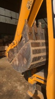 Chargeuse-pelleteuse rétro JCB 3CX d'occasion en excellent état à vendre avec composants essentiels : boîte de vitesses, pompe, moteur