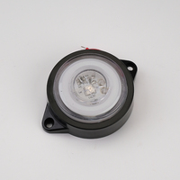 Offre Spéciale nouvelle condition pastèque camion LED lumières forme ronde marqueur latéral lumière LED pour véhicules 12v et 24v
