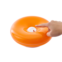 Lampe murale en forme de donut avec capteur tactile 3CCT rechargeable par USB, certifiée CE RoHS, pour la maison, la table de chevet, l'escalier