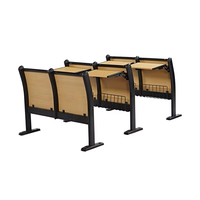 Chaise et bureau pliés de salle de conférence de salle de conférence de salle de classe de mobilier scolaire d'université