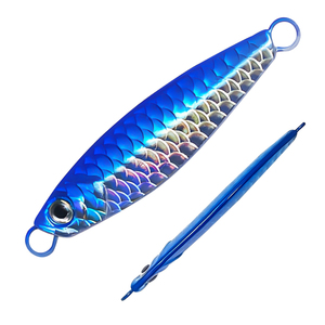 เหยื่อตกปลาโลหะน้ำหนัก 10 กรัม 20 กรัม 30 กรัม แบบเต็มน้ำ 6 สี ตีไกล เหยื่อปลอมแบบแข็ง เหยื่อตะกั่ว - Product Image 4