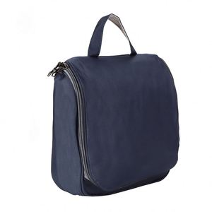 BSCI Factory <b>Folded</b> Waterproof Bathroom Storage <b>Bag</b> Oxford Travel Cosmetic <b>Bags</b> Customize Organizer Makeup Toiletry <b>Bag</b> with - Product Image 3