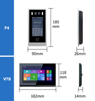 Sistema de Videoportero IP para Villas, Aplicación Tuya con Monitor, Multifamiliar, para Seguridad, Fabricante de Videoporteros