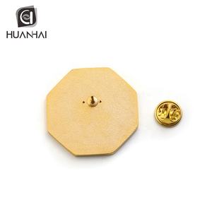 Perno personalizzato in metallo dorato con logo arti marziali smalto karate <span class=keywords><strong>club</strong></span> - Product Image 2