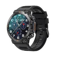 Nouvelle arrivée, montre connectée étanche avec rappel d'appels et de messages, moniteur de fréquence cardiaque, de pression artérielle et d'oxygène, écran 1,39 pouce