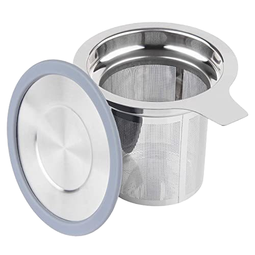 2-Pack Heart Shaped Tea Strainers - Stainless Steel Loose Leaf Tea Infuser Spoons