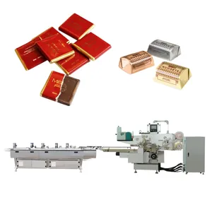 High Speed Chocolate Fold Wrapping Machine Candy Folding Packing Machine