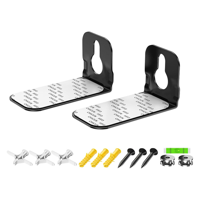 Under TV Wall Mount Speaker Brackets Heavy Duty Metal Home Speaker Mount Other Furniture Hardware
