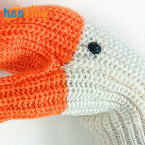 Unisex Winter Warm 3d Swan Design Knit <b>Gloves</b> Cute Contrast Color Elastic <b>Mittens</b> Autumn Winter Unisex Coldproof Warm <b>Gloves</b> - Product Image 6